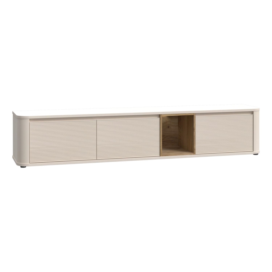Mueble TV INAR beige/marrón