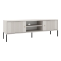 Mueble TV LUE beige/negro
