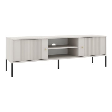 Mueble TV LUE beige/negro