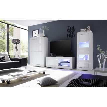 Mueble TV NERILA blanco