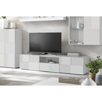 Mueble TV SERIAN blanco