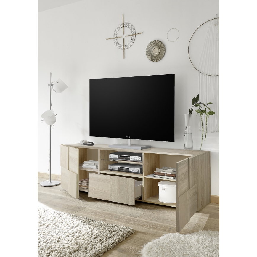 Mueble TV SERIAN roble Sonoma