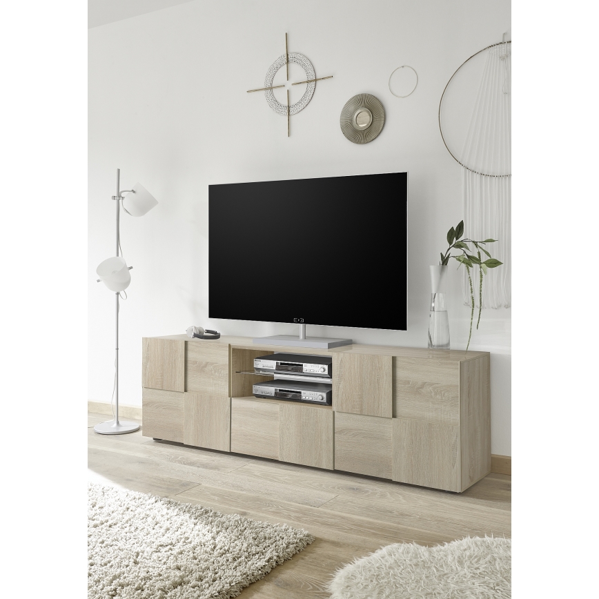 Mueble TV SERIAN roble Sonoma