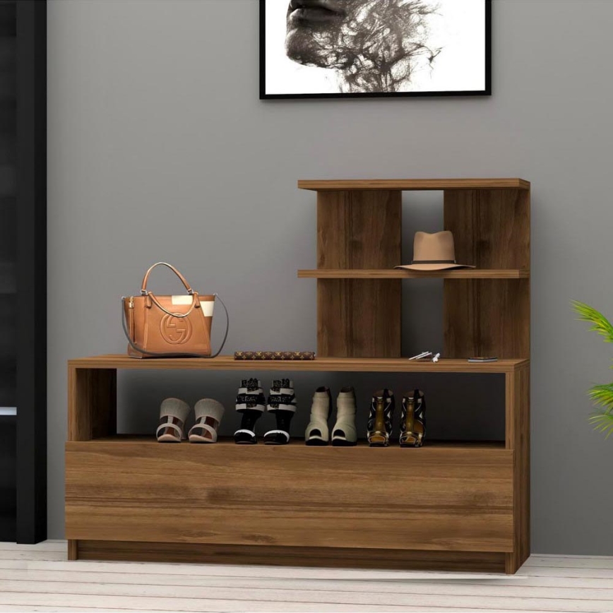 Mueble zapatero AIRY 45x100 cm marrón