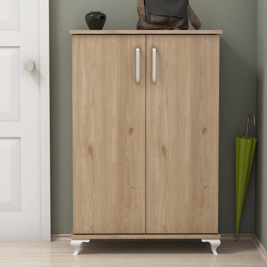 Mueble zapatero ASTA 100x72 cm marrón
