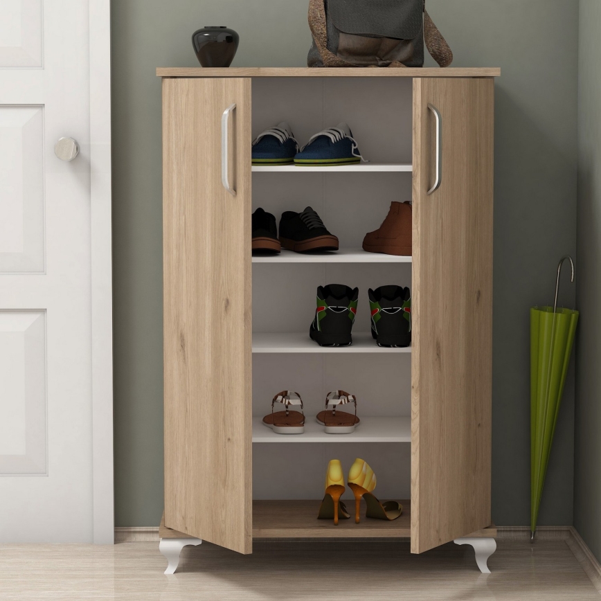 Mueble zapatero ASTA 100x72 cm marrón