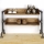 Mueble zapatero BORU 50x90 cm negro/abeto