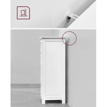 Mueble ZARA blanco