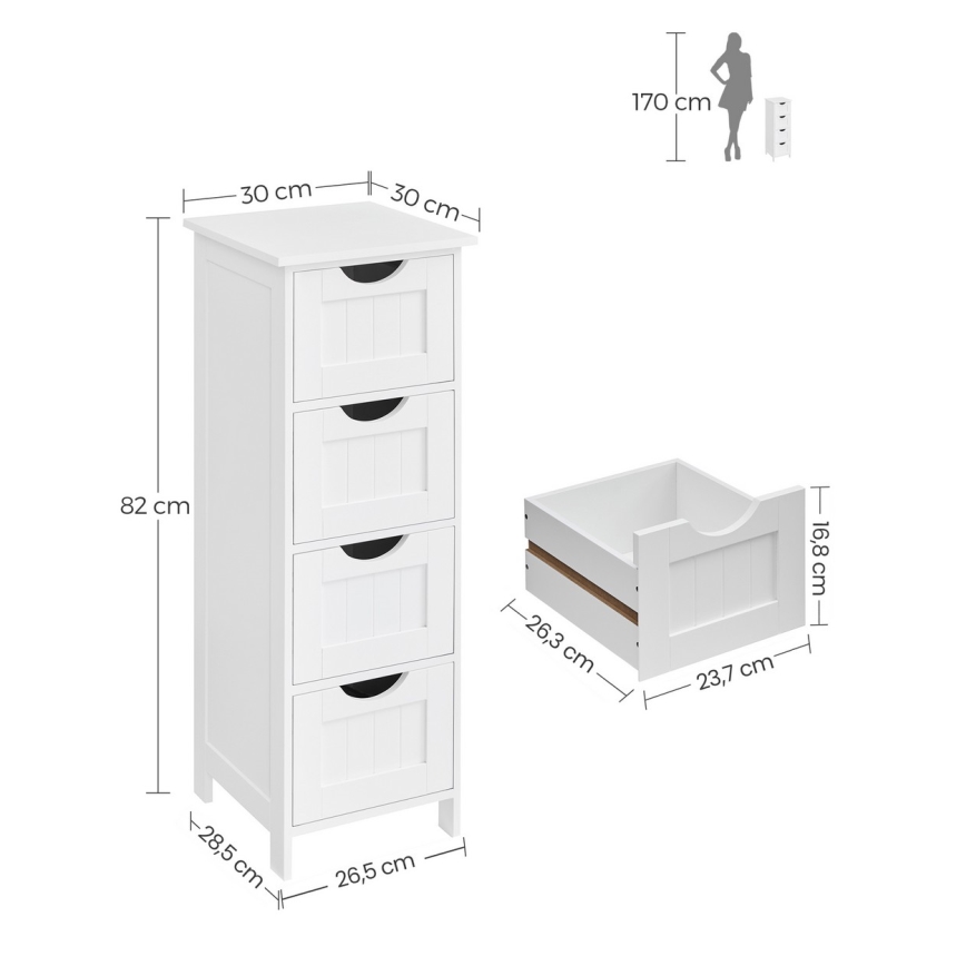 Mueble ZARA blanco