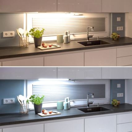 Müller-Licht - Luz LED regulable para bajo mueble con sensor de movimiento OLUS LED/11W/230V 3000/4000K