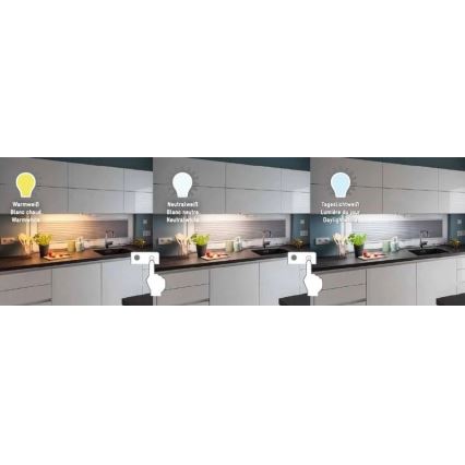 Müller-Licht - Luz LED para debajo de los muebles de cocina con sensor CASSIA LED/8W/230V
