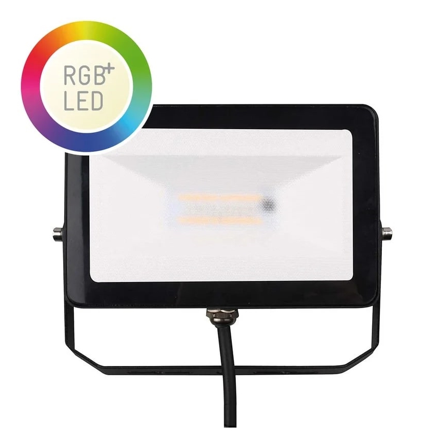 Müller-Licht - Proyector LED RGBW regulable para exteriores LED/10W/230V IP65 + control remoto