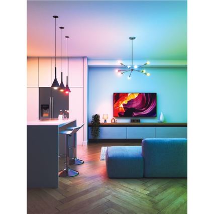 SET 3x Bombilla LED RGBW regulable ESSENTIALS A60 E27/8,5W/230V CRI 90 2700-6500K Wi-Fi - Nanoleaf