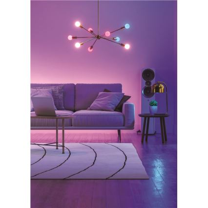 SET 3x Bombilla LED RGBW regulable ESSENTIALS A60 E27/8,5W/230V CRI 90 2700-6500K Wi-Fi - Nanoleaf