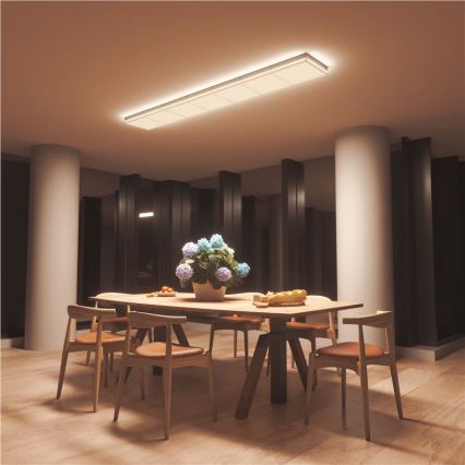 Nanoleaf - Pack de 3 luminarias de techo LED RGBW regulables SKYLIGHT LED/18W/230V + 2x LED/16W/230V 2700-6500K Wi-Fi