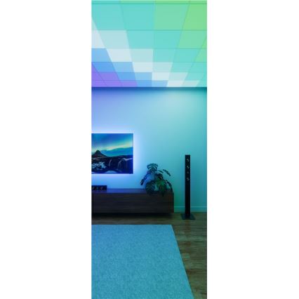 Nanoleaf - Pack de 3 luminarias de techo LED RGBW regulables SKYLIGHT LED/18W/230V + 2x LED/16W/230V 2700-6500K Wi-Fi