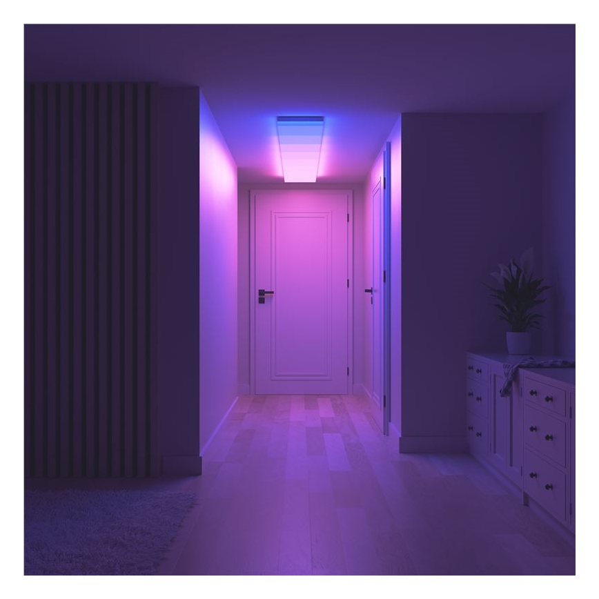 Nanoleaf - Conjunto de extensiones LED RGBW Lámpara regulable SKYLIGHT LED/16W/230V 2700-6500K Wi-Fi