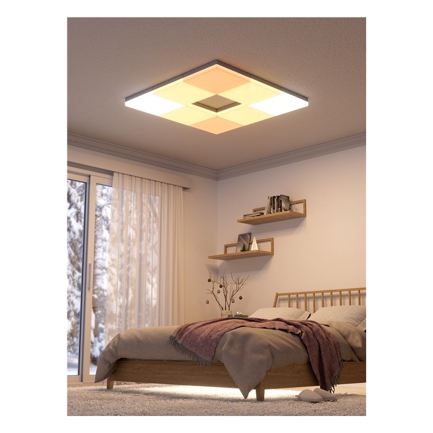 Nanoleaf - Conjunto de extensiones LED RGBW Lámpara regulable SKYLIGHT LED/16W/230V 2700-6500K Wi-Fi