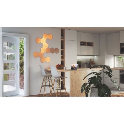 Nanoleaf - SET 13x Panel LED regulable HEXAGONS LED/2W/230V Wi-Fi