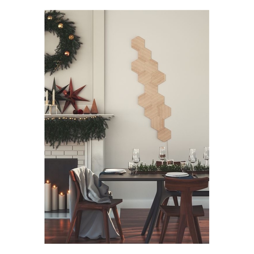 Nanoleaf - SET 13x Panel LED regulable HEXAGONS LED/2W/230V Wi-Fi