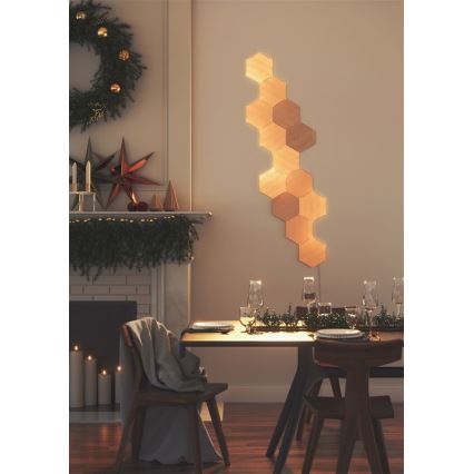 Nanoleaf - SET 13x Panel LED regulable HEXAGONS LED/2W/230V Wi-Fi