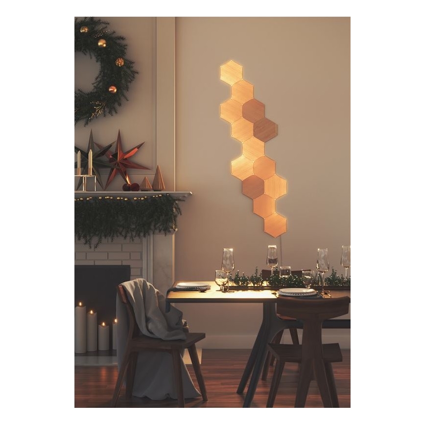 Nanoleaf - SET 13x Panel LED regulable HEXAGONS LED/2W/230V Wi-Fi