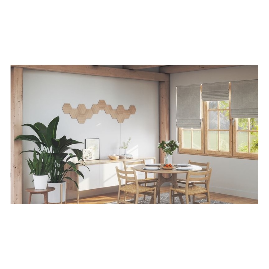 Nanoleaf - SET 13x Panel LED regulable HEXAGONS LED/2W/230V Wi-Fi