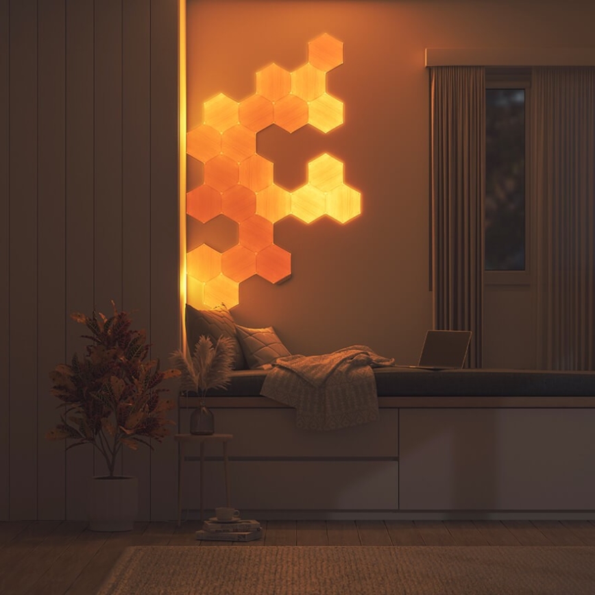 Nanoleaf - SET 13x Panel LED regulable HEXAGONS LED/2W/230V Wi-Fi