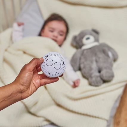 Nattou - Pelele con melodía y luz SLEEPY BEAR 4en1 gris