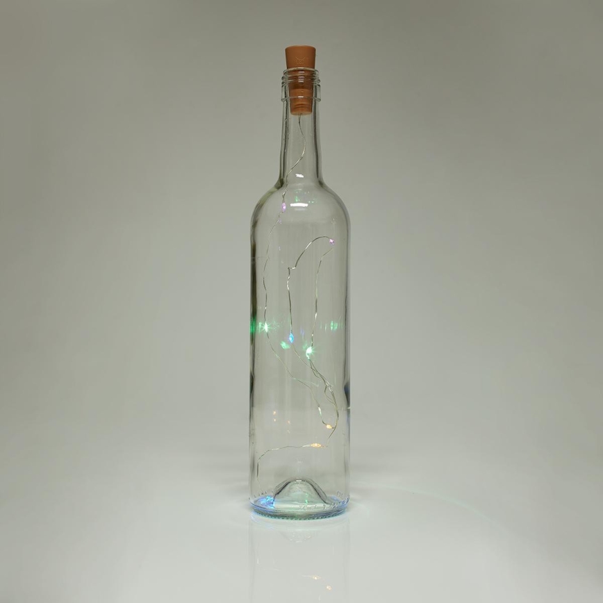 Cadena decorativa LED con tapón de botella 8xLED/3xLR44 IP44