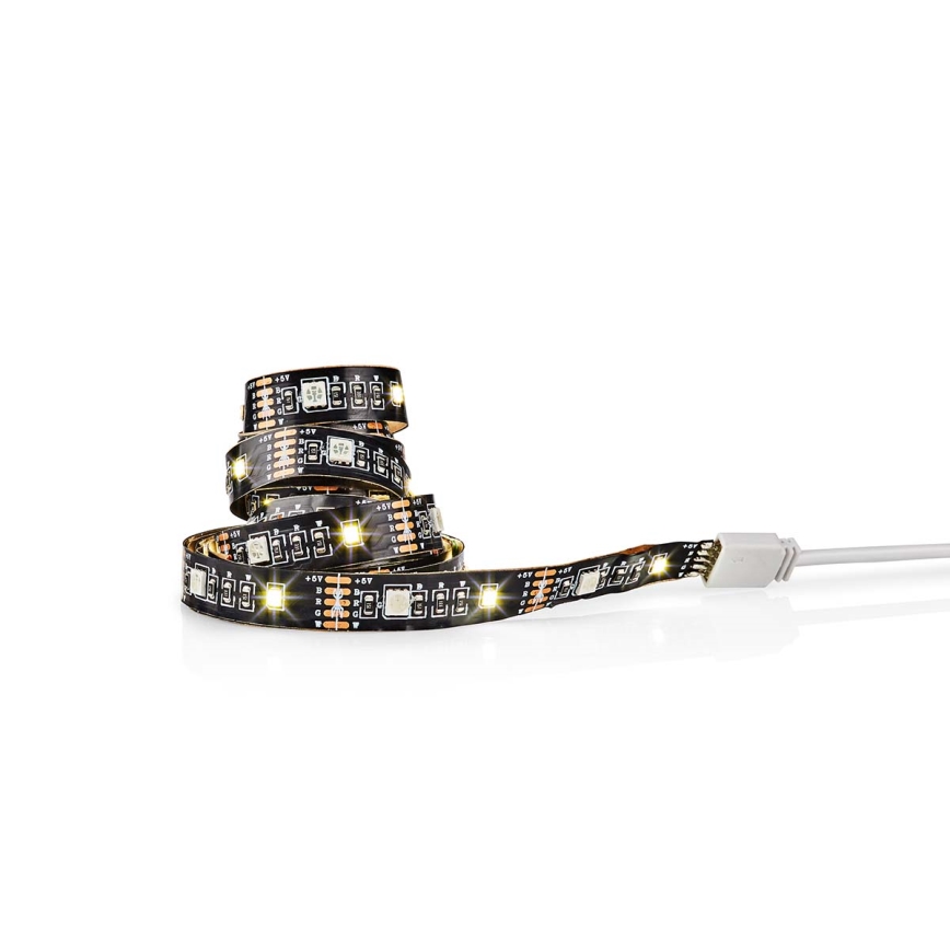 LED RGB Cinta regulable SmartLife 2,4m LED/4W/5V