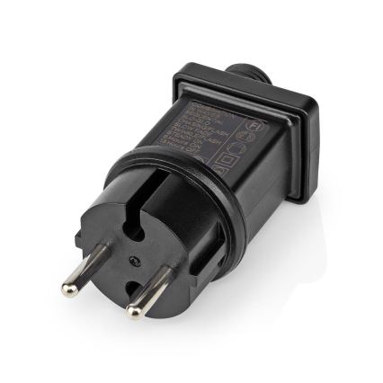 Guirnalda LED para exterior 400 LEDs/7 funciones 11 m IP44 blanco cálido