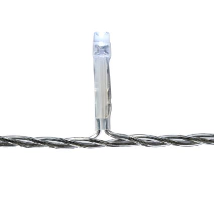 Cortina de Navidad LED 360xLED/7 funciones 14m IP44 blanco frío