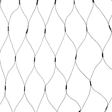 Cortina LED exterior 160 LED/7 funciones 5 m IP44 blanco cálido