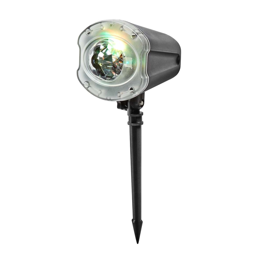 Proyector láser LED 6W/230V IP65 + mando a distancia