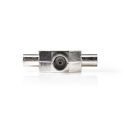 Adaptador coaxial 2xIEC