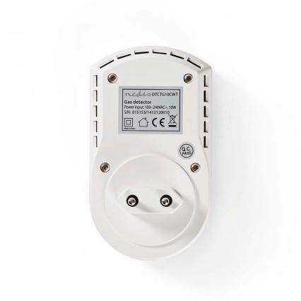 Detector de gas - GLP, gas natural 230V/85dB