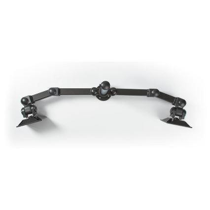 Soporte para dos monitores 14-24 ”