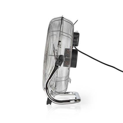 Ventilador de suelo 80W/230V cromo brillante