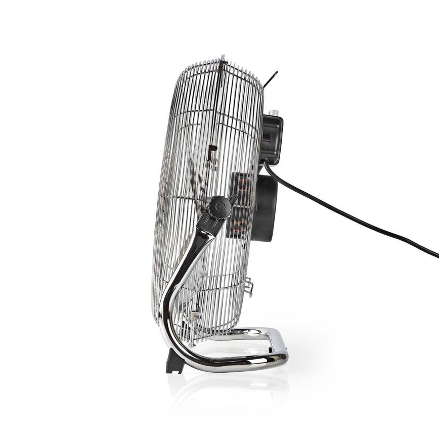Ventilador de suelo 80W/230V cromo brillante
