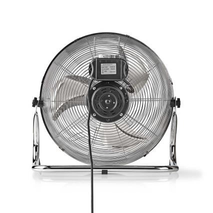 Ventilador de suelo 80W/230V cromo brillante
