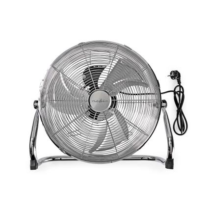 Ventilador de suelo 80W/230V cromo brillante