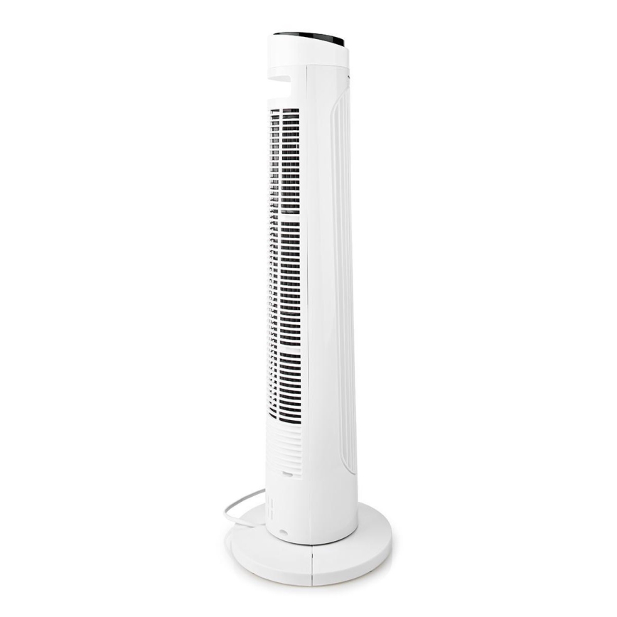 Ventilador de pie 50W/230V blanco + control remoto