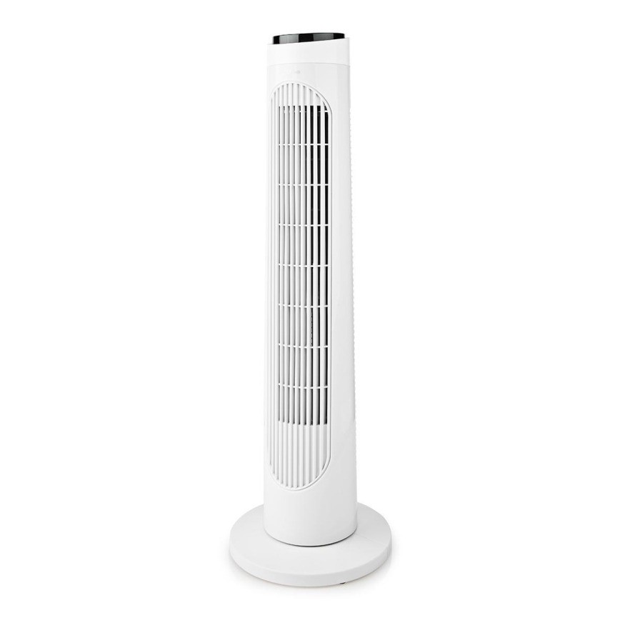 Ventilador de pie 50W/230V blanco + control remoto