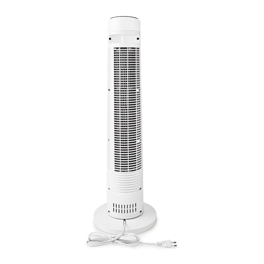 Ventilador de pie 50W/230V blanco + control remoto