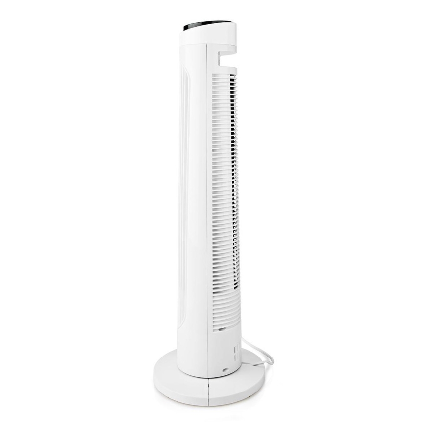 Ventilador de pie 50W/230V blanco + control remoto