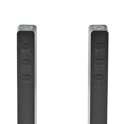 SET DE 2 lámparas de mesa recargables LED RGB LED/250 mAh