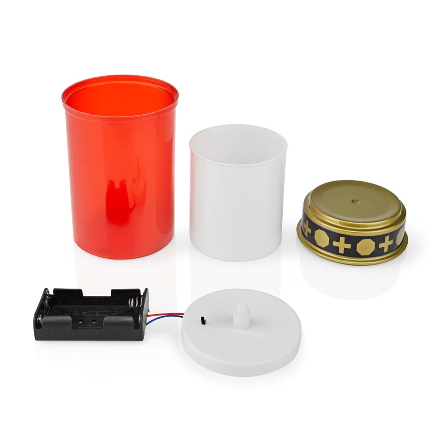 Vela LED para tumbas LED/2xAA IP44