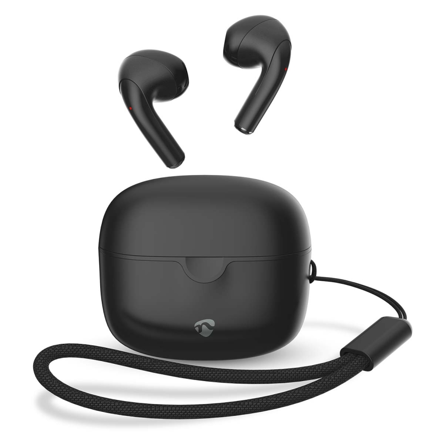 Auriculares inalámbricos 250 mAh + 2x 30 mAh negro