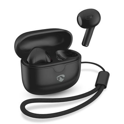 Auriculares inalámbricos 250 mAh + 2x 30 mAh negro
